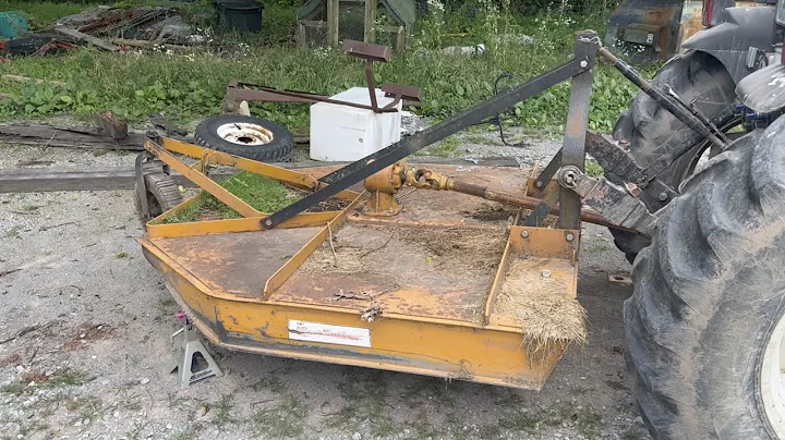 KingKutter Bush Hog stump jump removal and blade sharpening