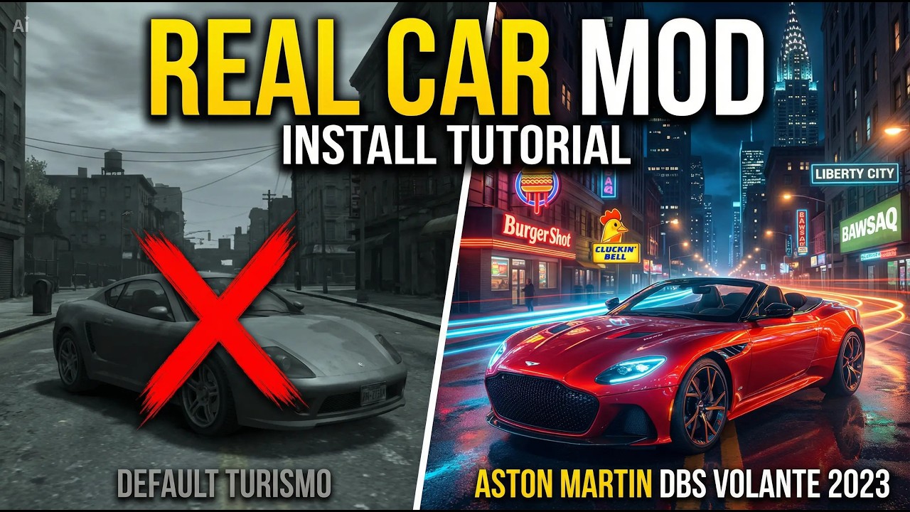 How To Install Car Mods In GTA 4 Using Open IV (Easy Beginner Tutorial ...