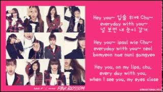 [APINK] Mr. Chu (Hangul/Romanized/English Sub) Lyrics