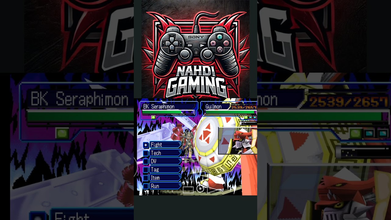Digimon World 3 BKSeraphimon Guilmon Only Playthrough 