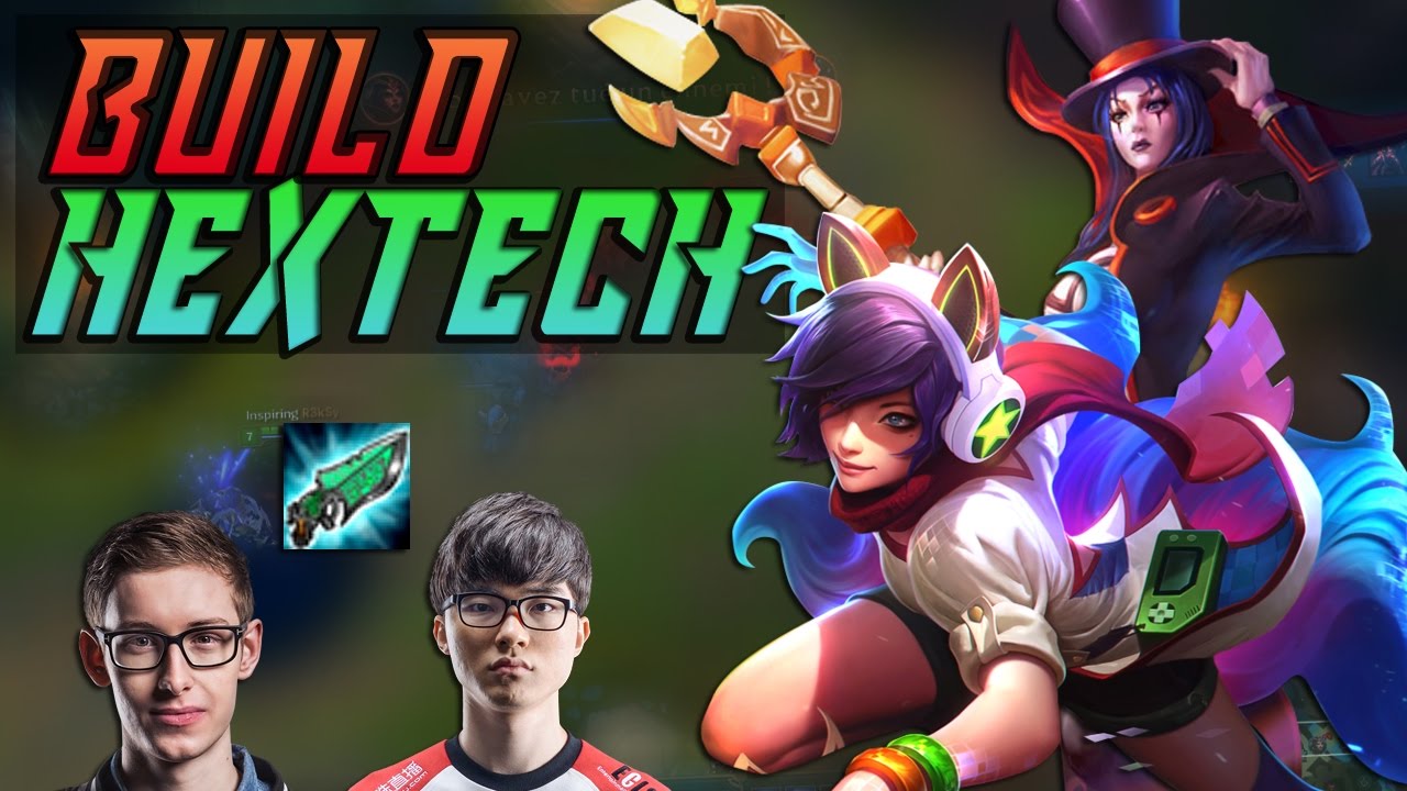 BUILD HEXTECH - BJERGSEN ET FAKER BUILD SUR LEBLANC ET AHRI ! League of ...