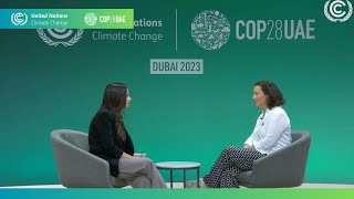 María Mendiluce sobre la transparencia climática en las empresas | UN Climate Change | #COP28