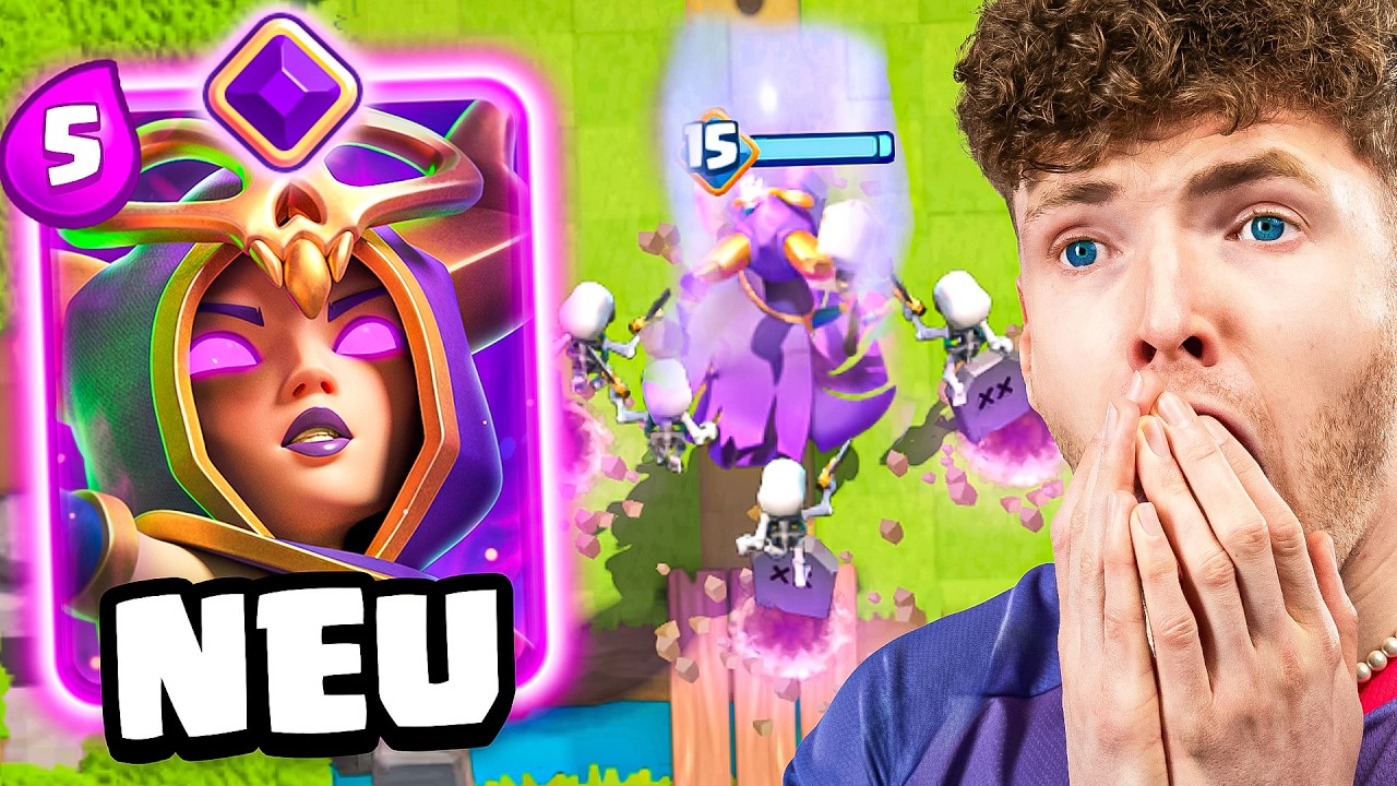 😱🤯ICH SPIELE die NEUE EVO-HEXE... (und bin fassungslos) | Clash Royale Deutsch