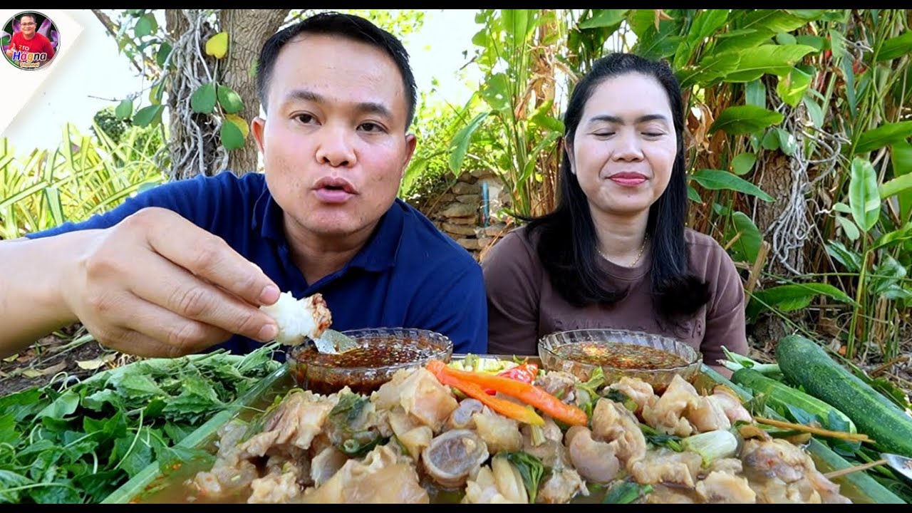 ต้มเอ็นแก้วแจ่วบี มะระบี้นกกรอบๆ ซดฮ้อนๆ กรุบๆ แซ่บจ้วดสุดยอดคักคือเก่า