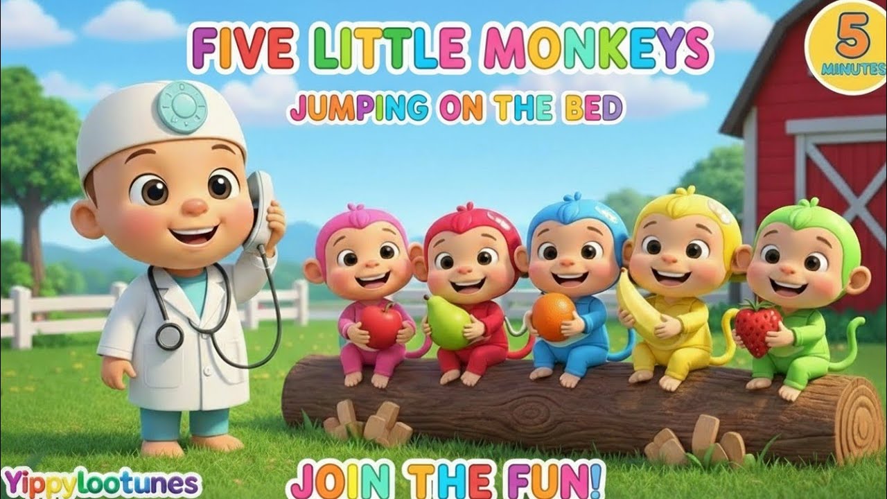 Five Little Monkeys, Five Little Ducks & Old MacDonald | Kids Songs Compilation