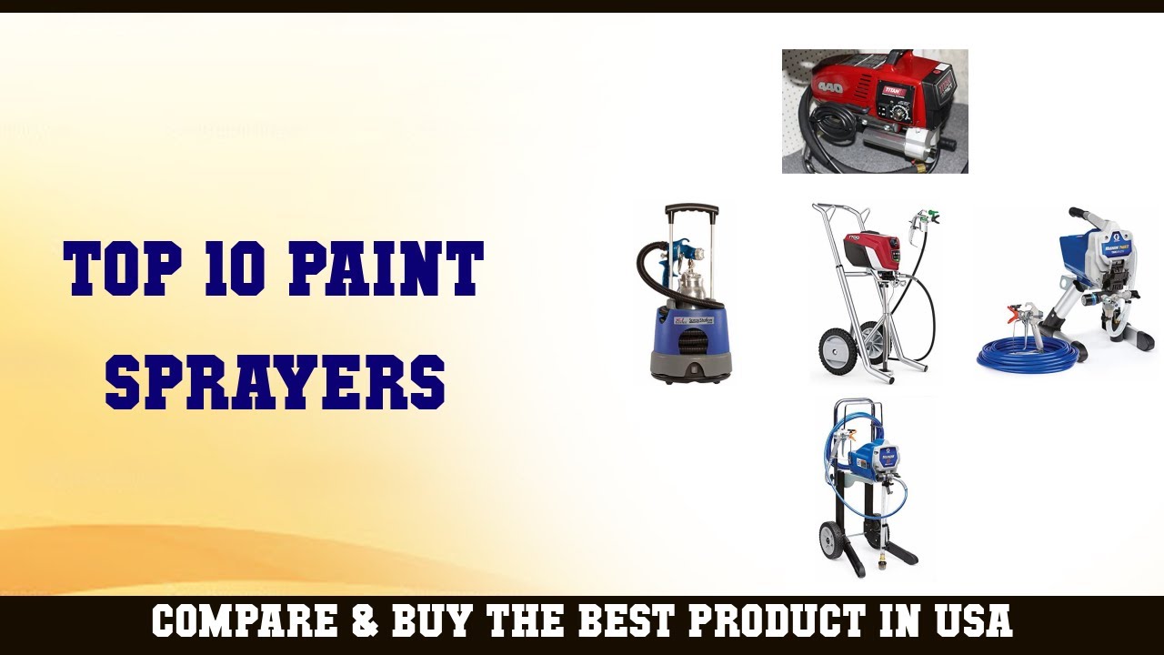 Top 10 Paint Sprayers to buy in USA 2021 Price & Review YouTube