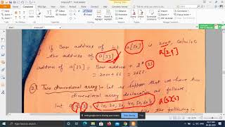 Course on Data Structures using C Lecture 03: Introduction to Arrays Part 02 (Memory Representation)
