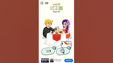 Brain Games: Erase Story & Dop - where is the groom - level 34-35 walkthrough gameplay #shorts