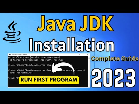 How to Install Java JDK 21.0.1 on Windows 10/11 [2023] | Create and Run Java Program using JDK