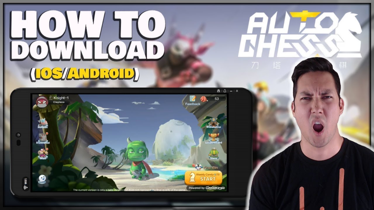 AUTO CHESS MOBILE (REAL) - ANDROID BETA GAMEPLAY 