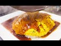 まかないガールズ専用の天津飯　Crabmeat Omelet on rice Extra large version.