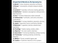 Vocabulary|Synonyms|Daily use English words|Neha's English Ease #shorts