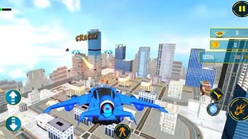Flying Car Robot & Transform Game Part 1