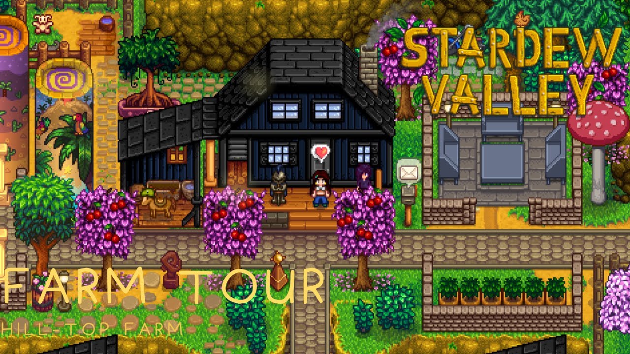 stardew valley online New 2022 Stardew Valley Hill-top Farm Tour - Year 16, No Mods (Update 1.5)