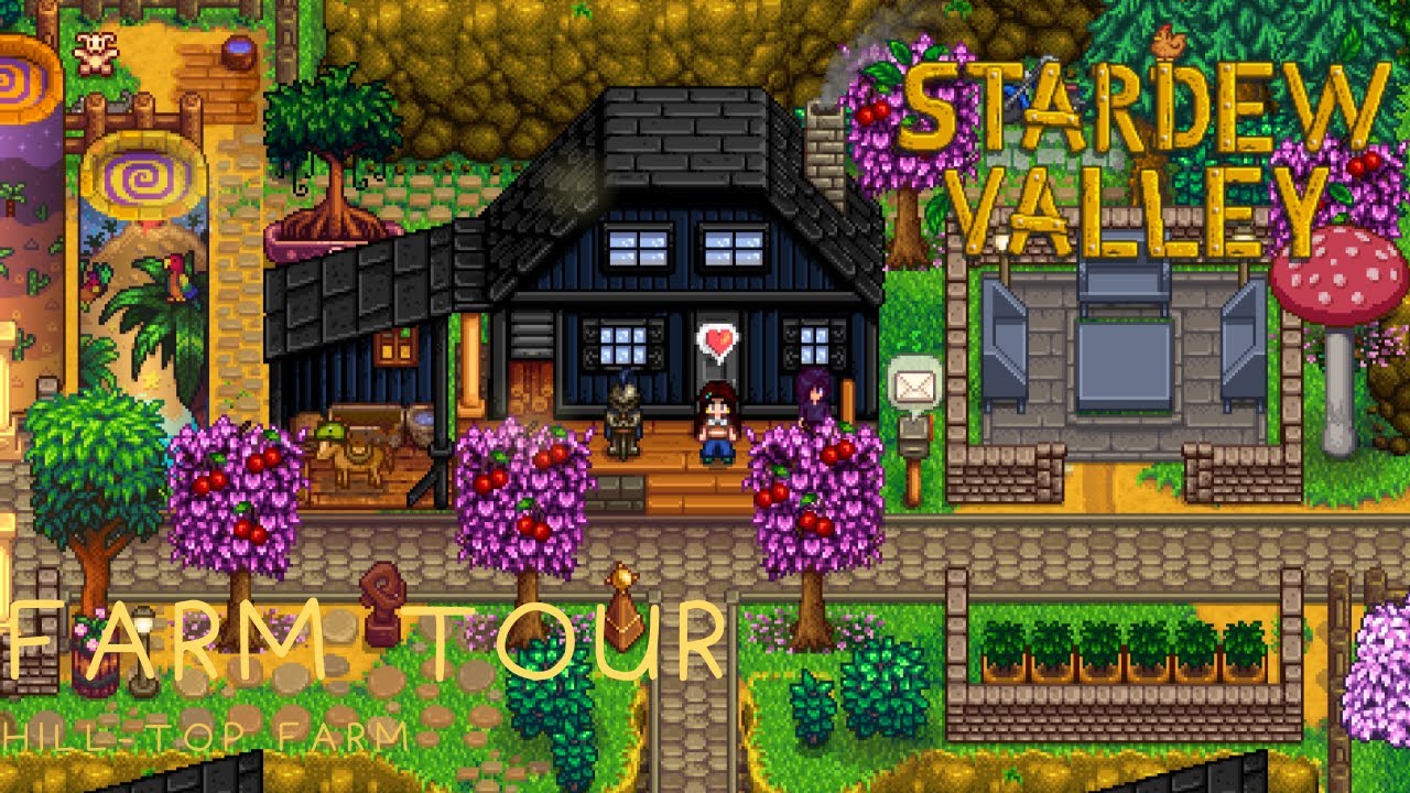 stardew valley online  New 2022  Stardew Valley Hill-top Farm Tour -  Year 16, No Mods (Update 1.5)