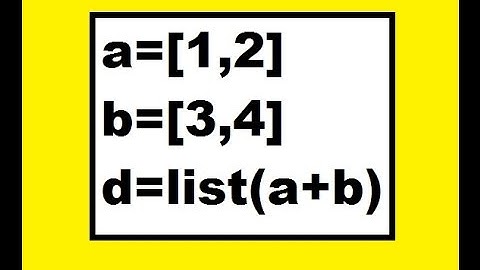 Python Lists: Create Extend Concatenate