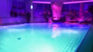Aesthetic indoor pool ambience Neon lights, Vaporwave, Water
