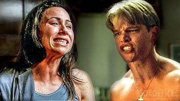 マット・デイモン＆ミニー・ドライバーの切ない別れのシーン | グッド・ウィル・ハンティング 旅立ち | 映画シーン