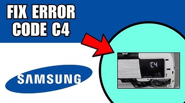 How To Fix The Samsung AC C4 Error Code