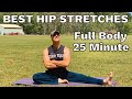 25 min yoga stretch for hips  low back  full body yoga for hips flexibility  yoga for athletes