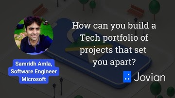 The Art of Standing Out in Tech: Building Unique Projects | Samridh Amla, Microsoft