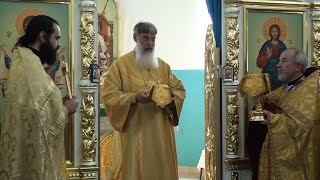 Глава района Олег Ефимов принял участие в церемонии освящения храма в с. Кулешовка