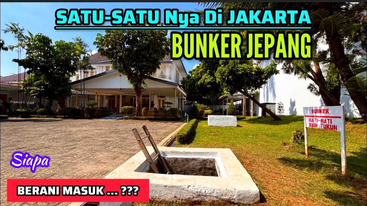 SIAPA BERANI MASUK‼️BUNKER DI JAKARTA • RUANG TERSEMBUNYI • HANYA ADA SATU • BUKTI SEJARAH INDONESIA