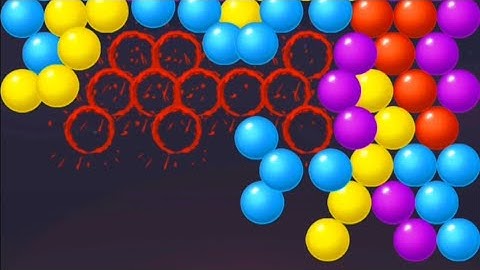 Bubble Shooter Rainbow Level 1015 | Bubble Shooter Gameplay | #bubblegame #bubbleshooter
