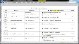 CarolBillingCWI EDUC 202 Course Cal FA13