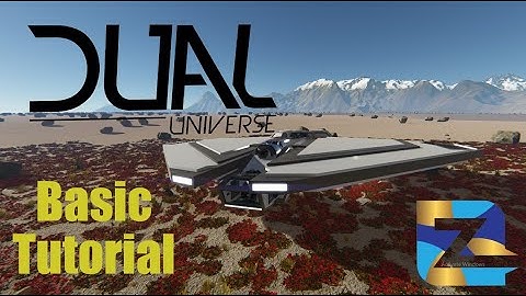 Dual Universe Beta Overview and Basic Control Tutorial