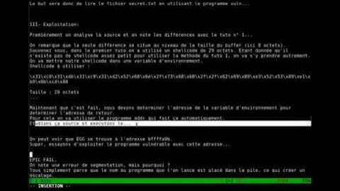 Buffer overflow - Tuto 2.mp4