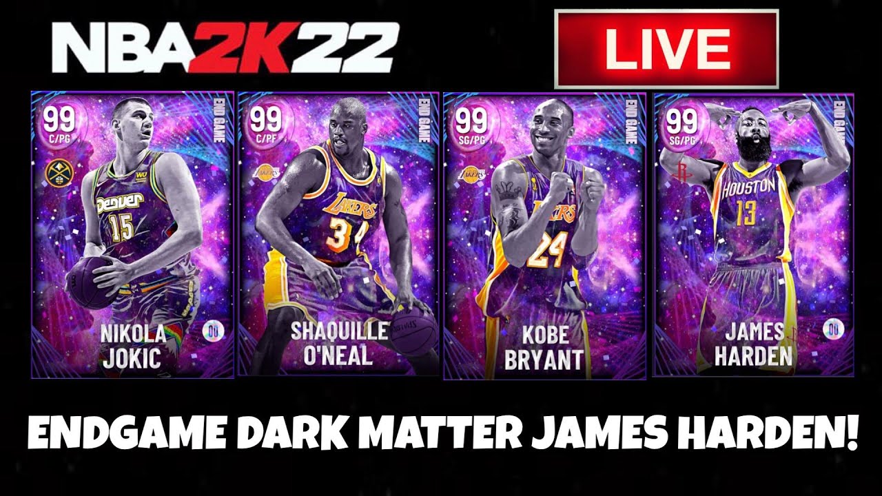 LAST GAMES FOR ENDGAME DARK MATTER JAMES HARDEN! ( NBA 2K22 MYTEAM