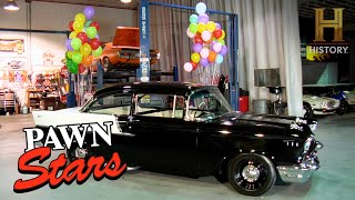 57 Chevy Surprise For Old Mans Birthday Season 4 Pawn Stars