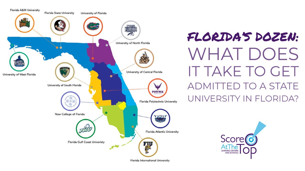 Florida's Dozen: What does it take to get admitted to a state university in Florida?