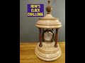 Woodturning - a Clock