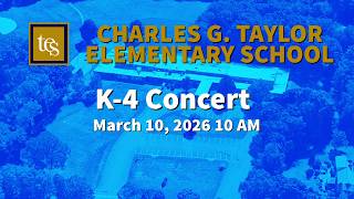 Taylor School K-4 Music Concert 2026