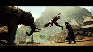 Ong Bak 2 [2008] Best Fight scene (7/8) elephant fight