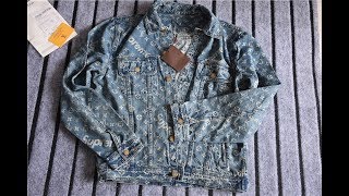 SUPREME X LOUIS VUITTON DENIM JACKET 