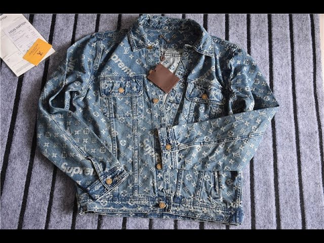 Better Proxies on X: Supreme x Louis Vuitton Washed Denim Jacket