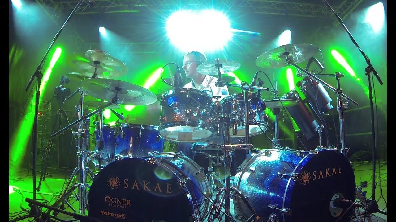 Sakae Almighty Maple Drums Double Bass Drum Solo Christian Hoffe Krach