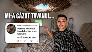 M-am întors în ROMÂNIA pentru cǎ îmi plouǎ în CASǍ...