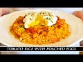A Seriously Good Rice Dish | Spanish Tomato Rice with Poached Eggs