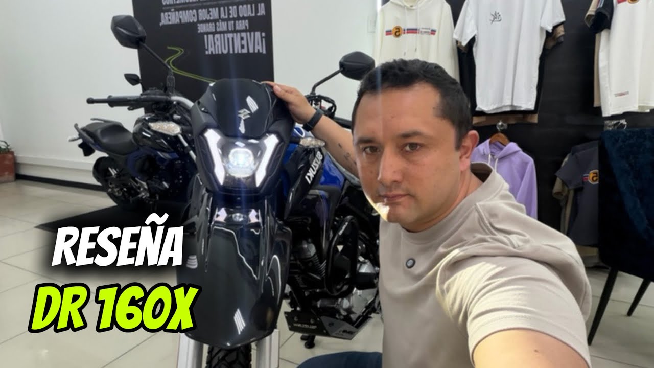 Así llegó la nueva SUZUKI DR160X | Reseña ✅