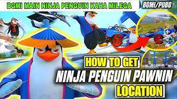 BGMI NINJA PENGUIN LOCATION HOW TO GET NINJA PENGUIN POWNIN BGMI MAIN PENGUIN KAHA MILEGA #bgmi 