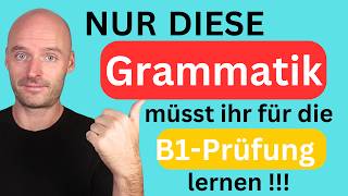 GAST / TELC  B1Prüfung | Wichtige Grammatikthemen für den Test!