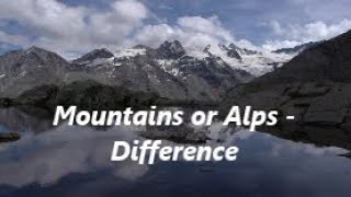 Vocabulary Word - ALPS