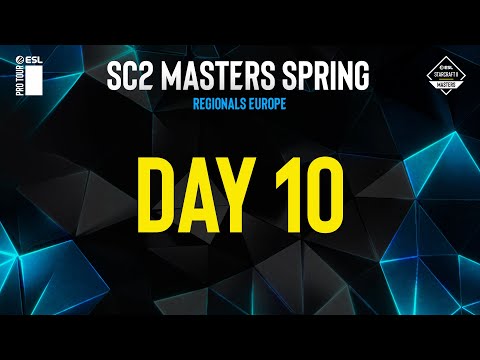 Видео: ESL SC2 Masters Spring | EU | День 10