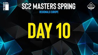 ESL SC2 Masters Spring | EU | День 10