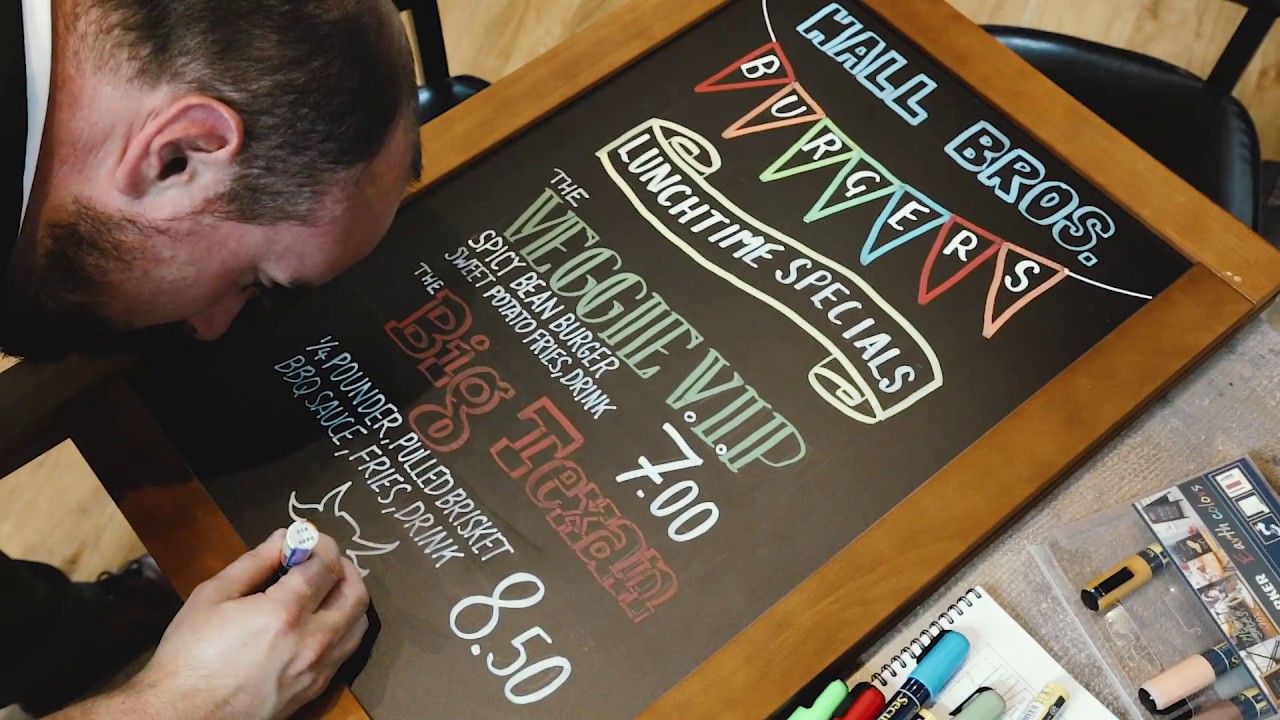 How To Get Perfect Chalkboard Lettering — Ash Bush