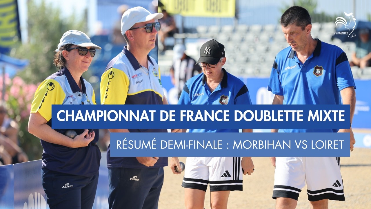 Miniature : RESUME DE LA DEMI-FINALE LOIRET VS MORBIHAN